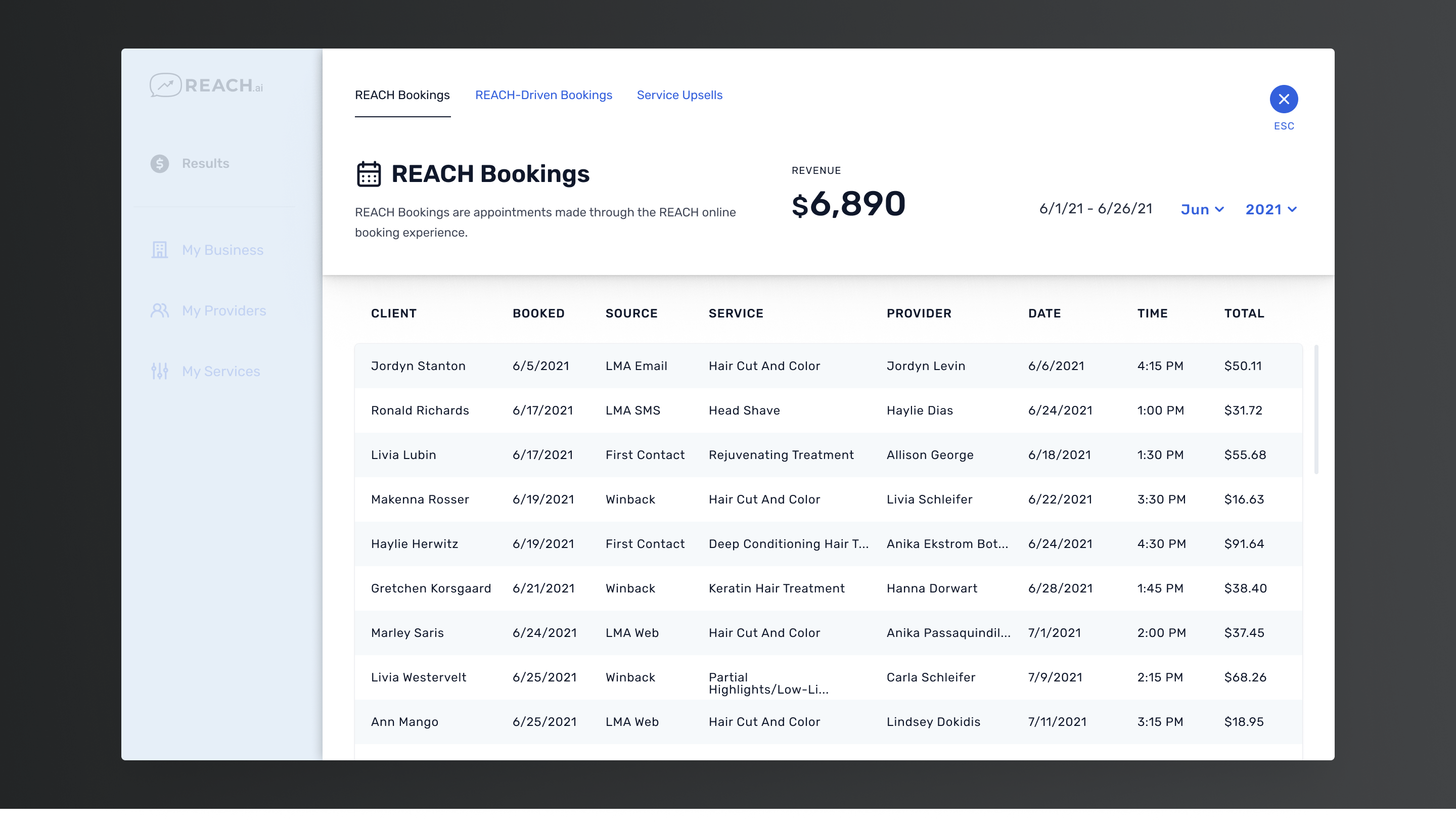 Results 1200px - REACH Bookings
